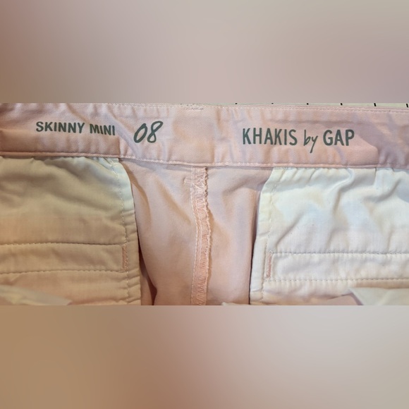 Khakis by GAP Women’s Size 8 Pink Cameo Skinny Mini Pants - Picture 6 of 14
